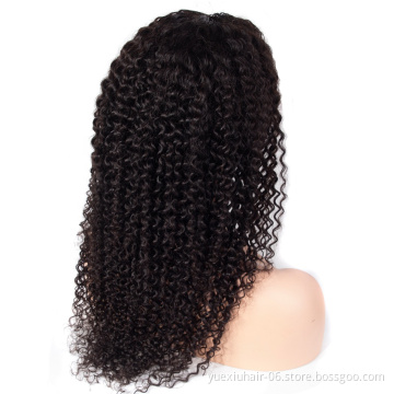 4*4 Human Lace Closure Wig Brazilian Virgin Human Hair Lace Wigs With Baby Hair Curly